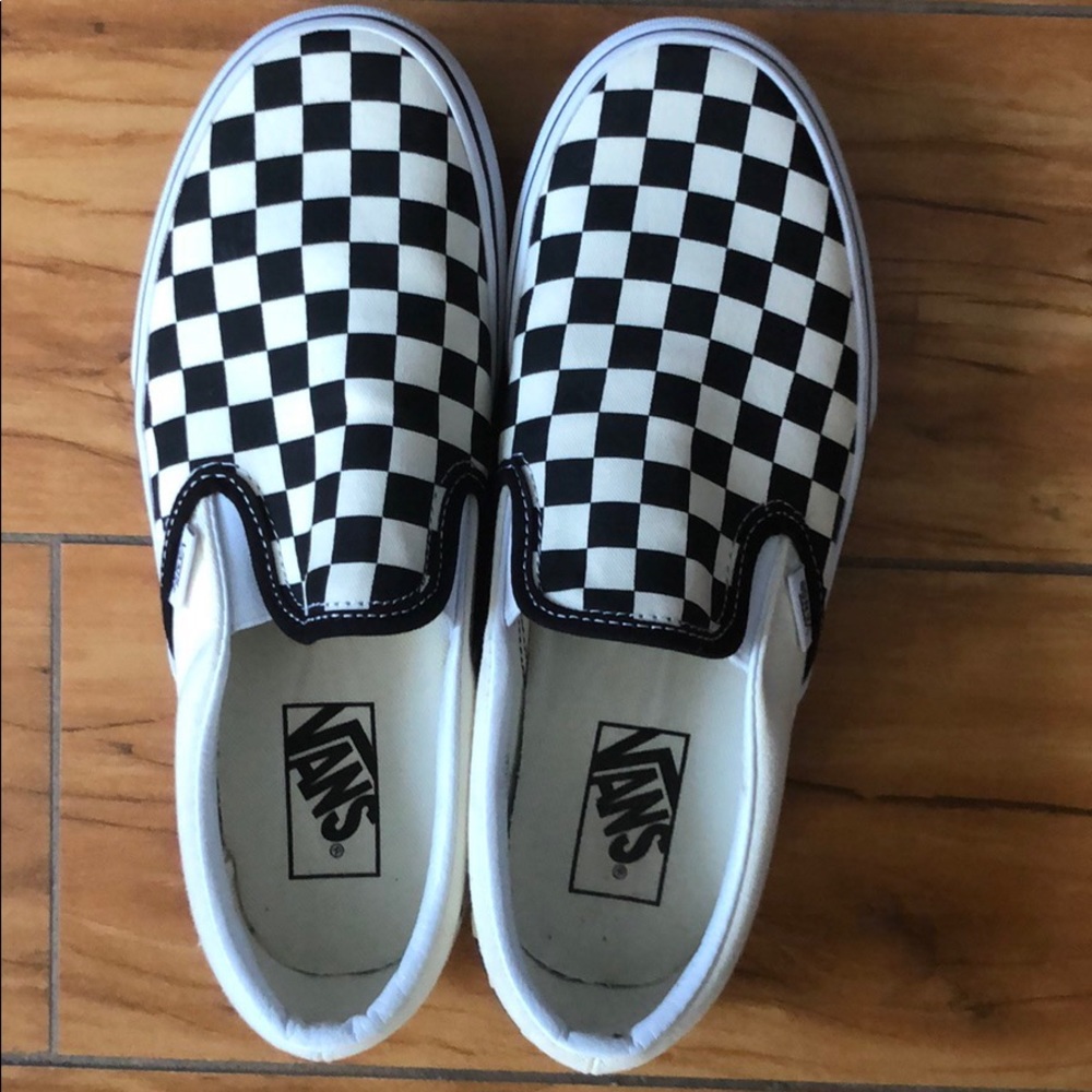 Vans Slip On Platform CheckerBoard US Men 6.5